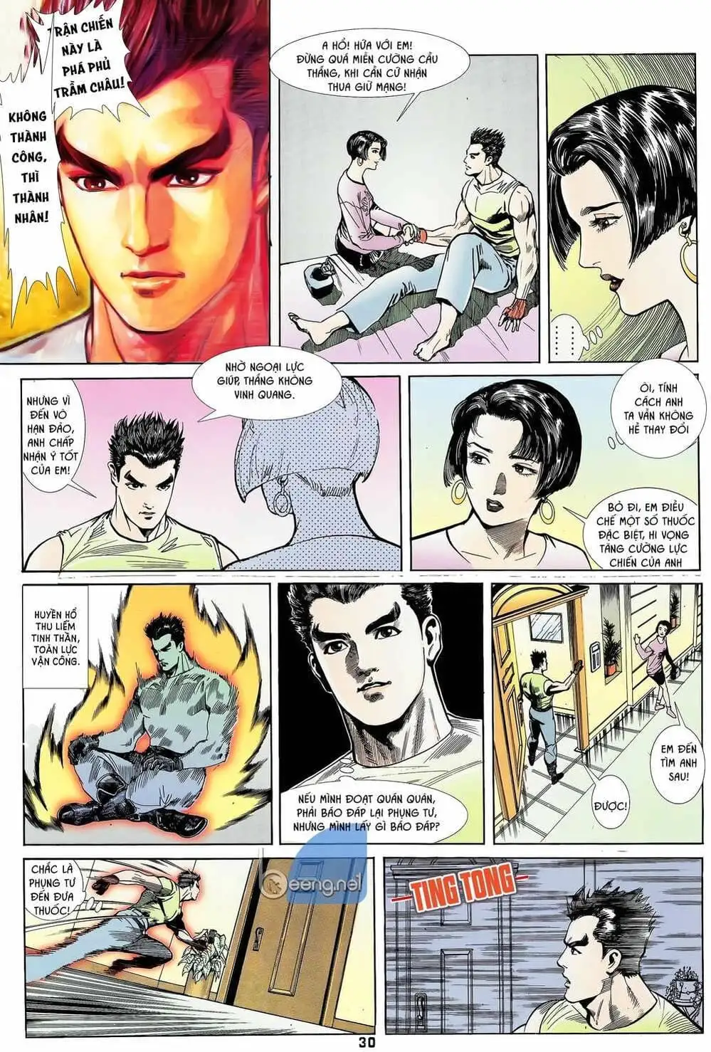 Truyện Tranh Long Hổ 5 Thế trang 8