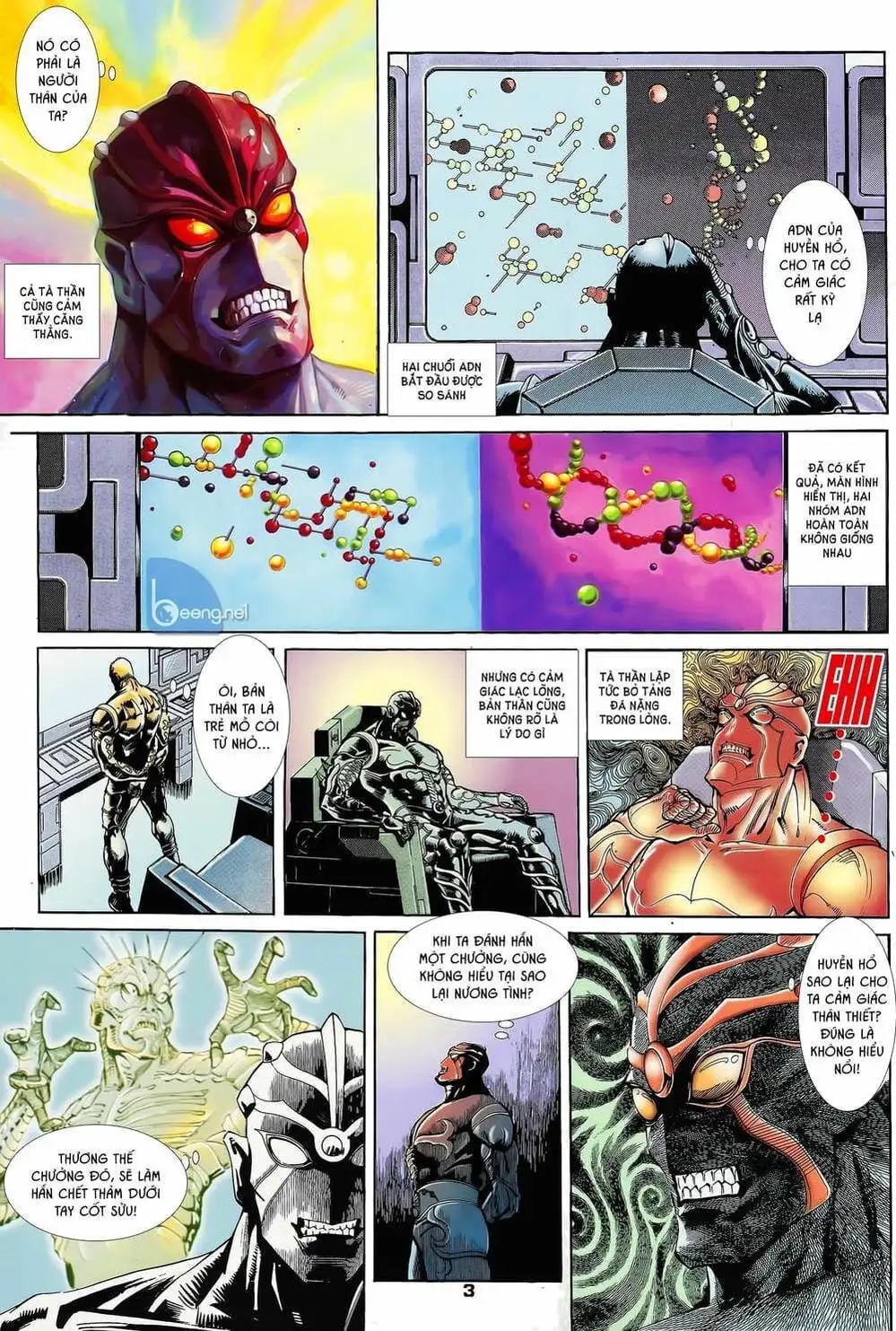 Truyện Tranh Long Hổ 5 Thế trang 8