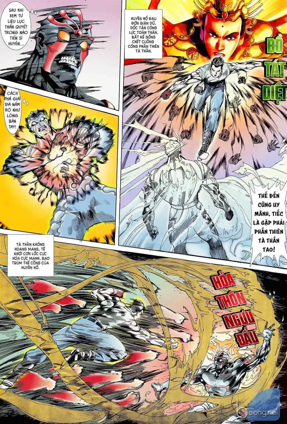 Truyện Tranh Long Hổ 5 Thế trang 8