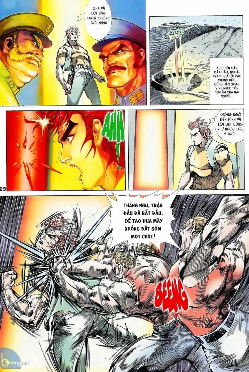 Truyện Tranh Long Hổ 5 Thế trang 8