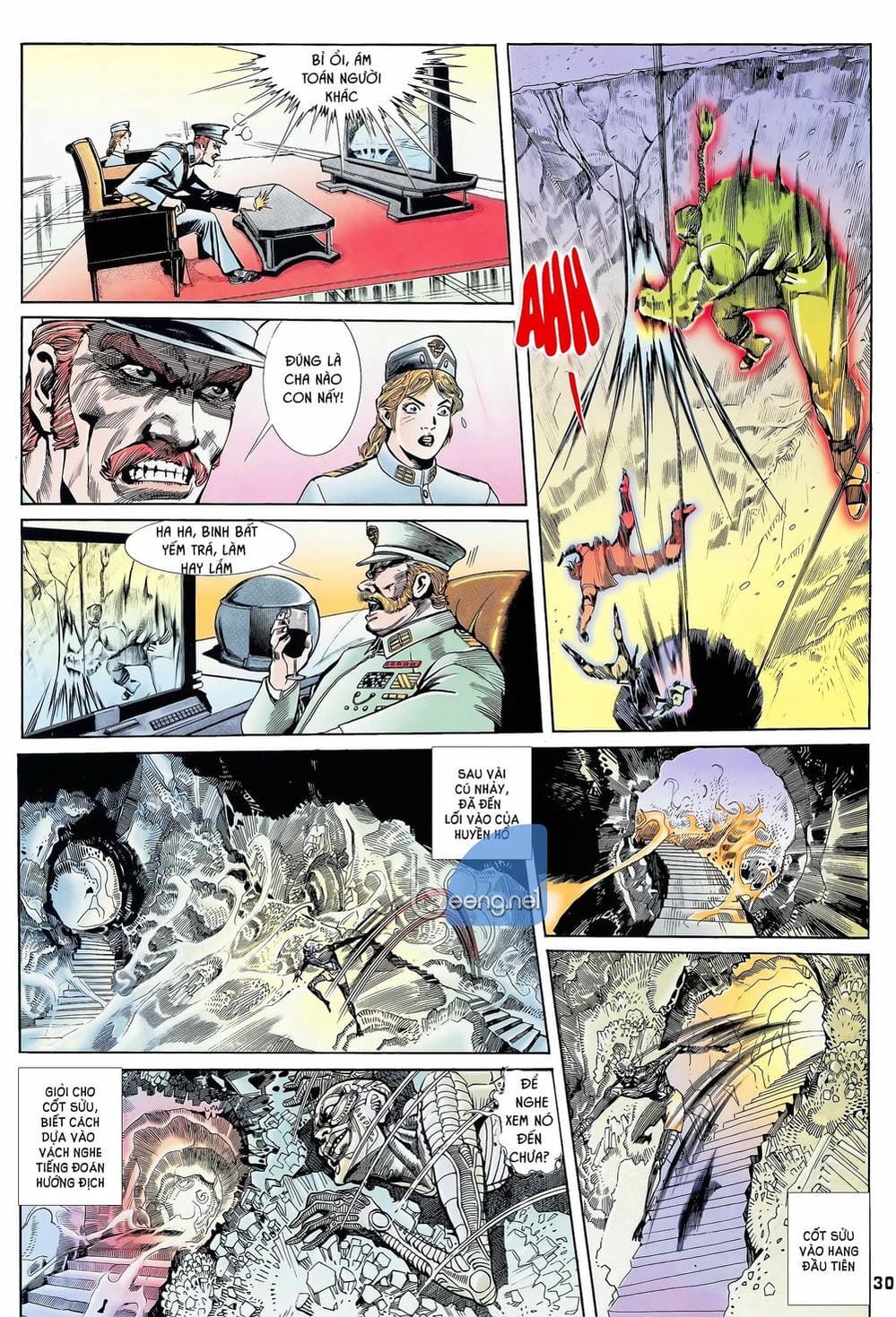 Truyện Tranh Long Hổ 5 Thế trang 8