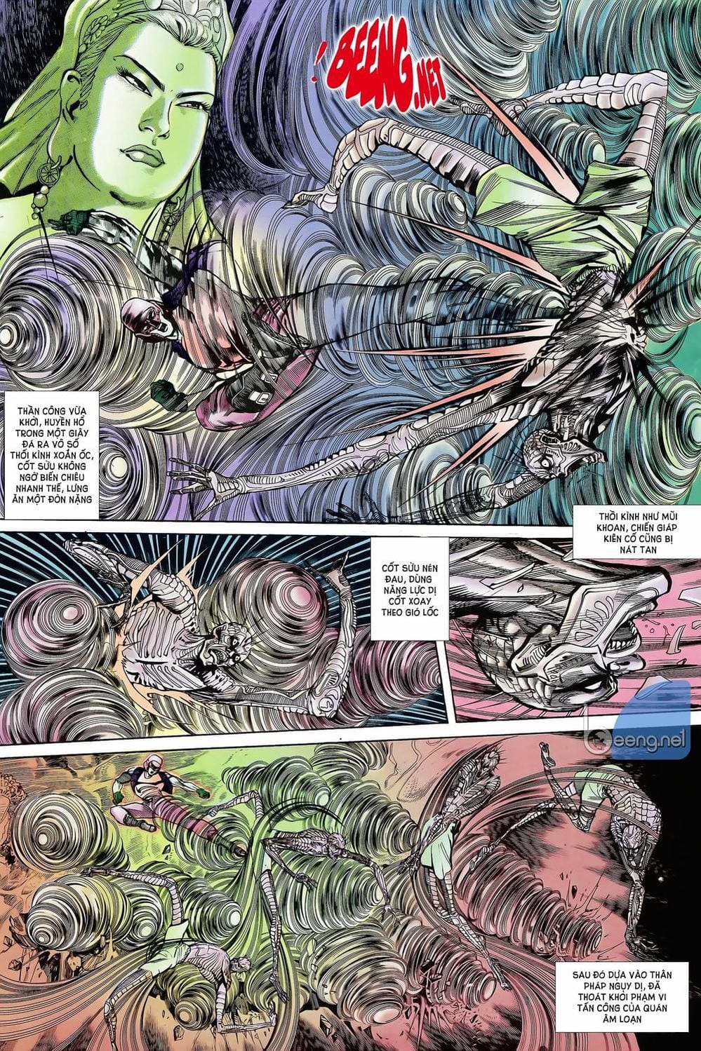 Truyện Tranh Long Hổ 5 Thế trang 8