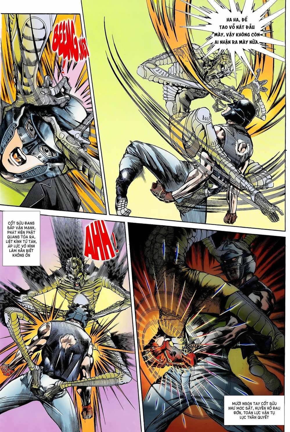 Truyện Tranh Long Hổ 5 Thế trang 8