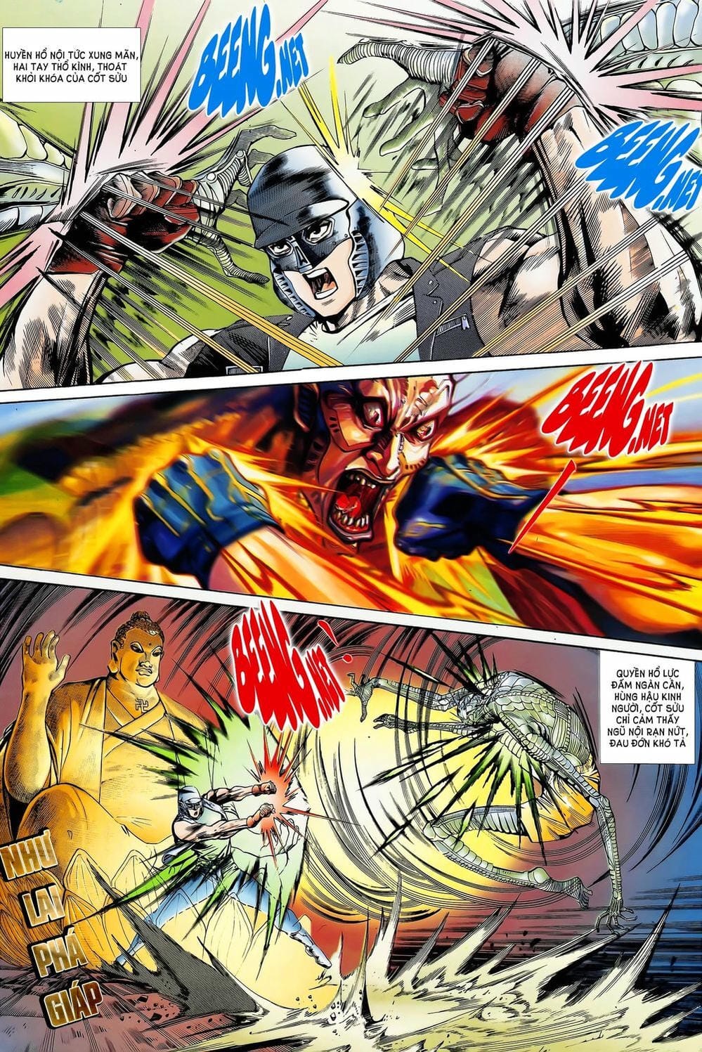 Truyện Tranh Long Hổ 5 Thế trang 8