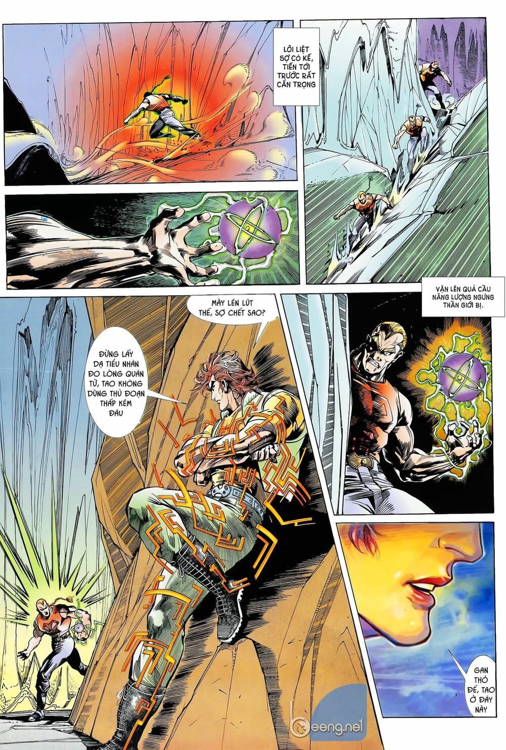 Truyện Tranh Long Hổ 5 Thế trang 8