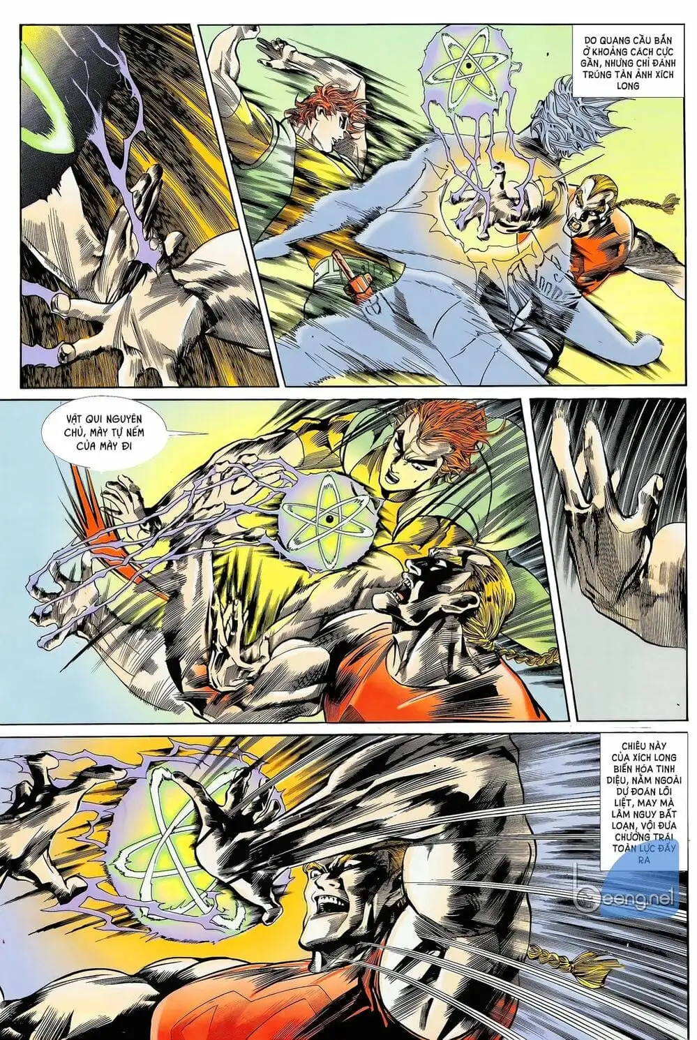 Truyện Tranh Long Hổ 5 Thế trang 8