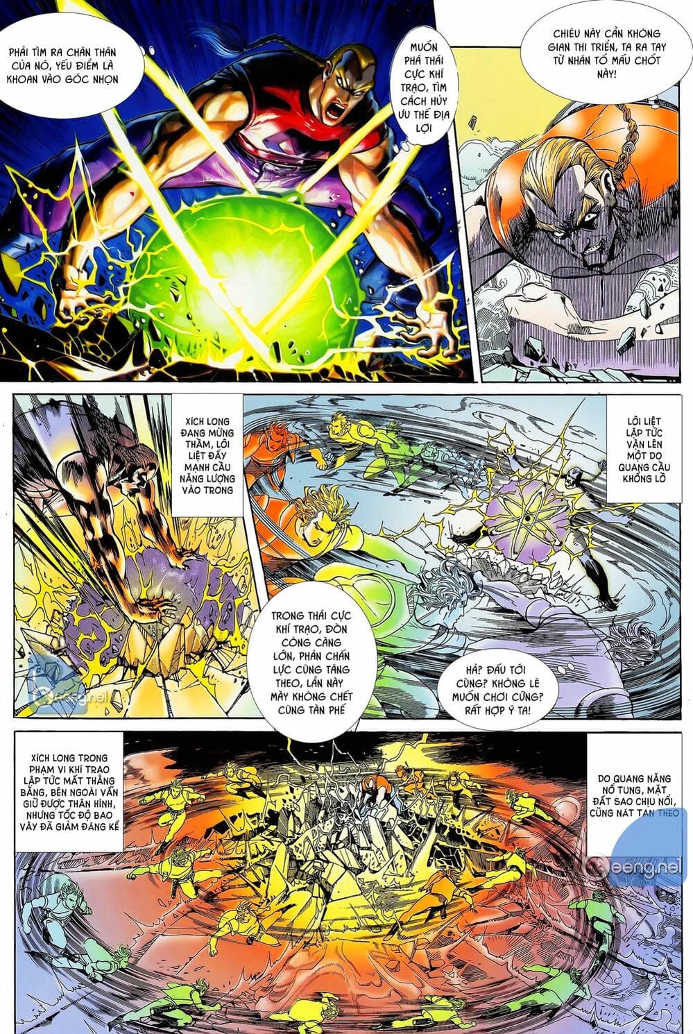 Truyện Tranh Long Hổ 5 Thế trang 8