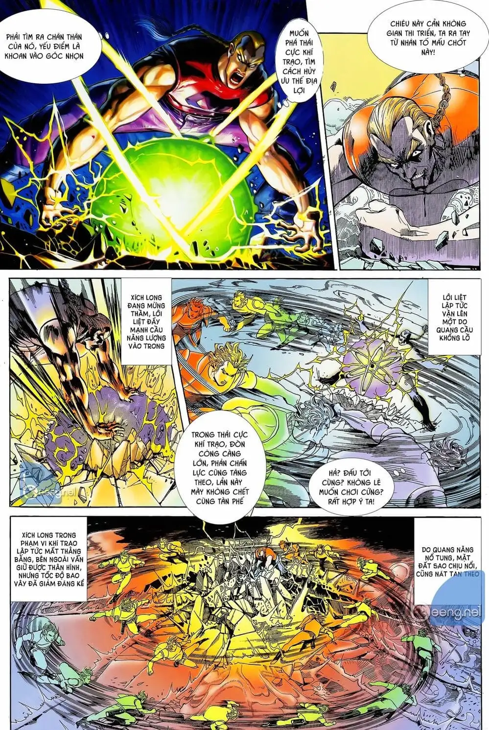 Truyện Tranh Long Hổ 5 Thế trang 8