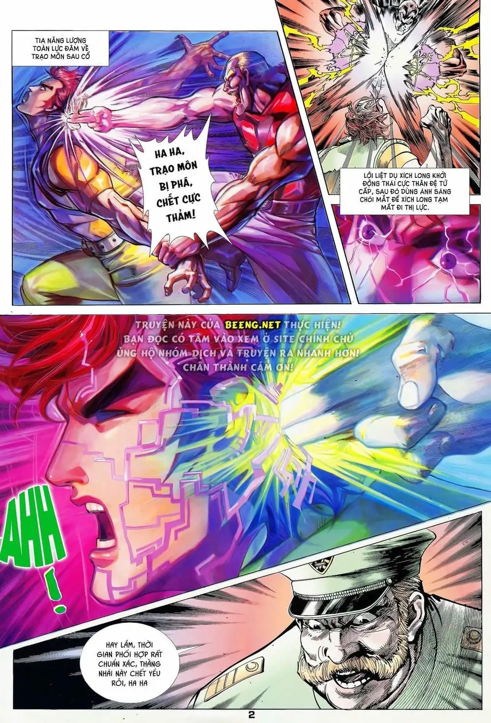 Truyện Tranh Long Hổ 5 Thế trang 8