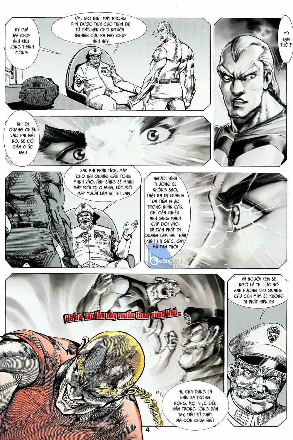 Truyện Tranh Long Hổ 5 Thế trang 8