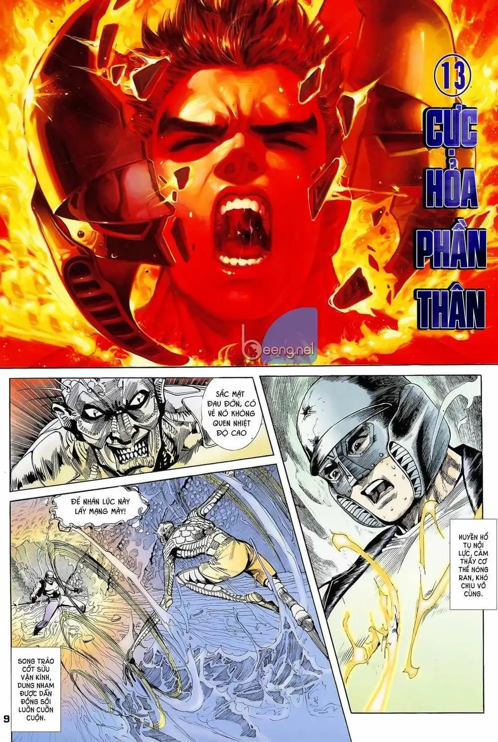 Truyện Tranh Long Hổ 5 Thế trang 8