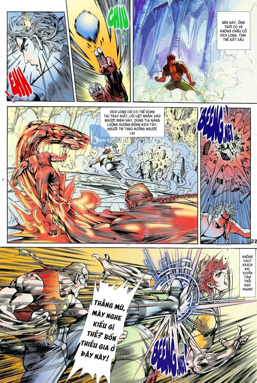 Truyện Tranh Long Hổ 5 Thế trang 8