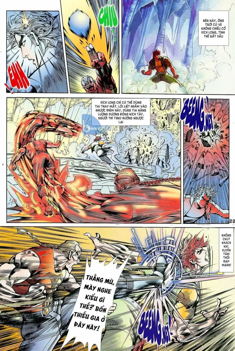 Truyện Tranh Long Hổ 5 Thế trang 8