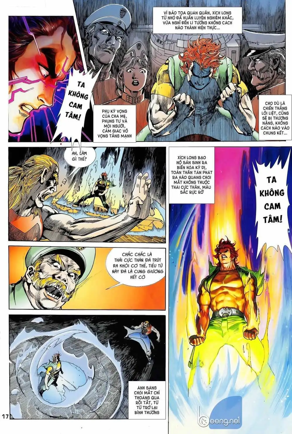 Truyện Tranh Long Hổ 5 Thế trang 8