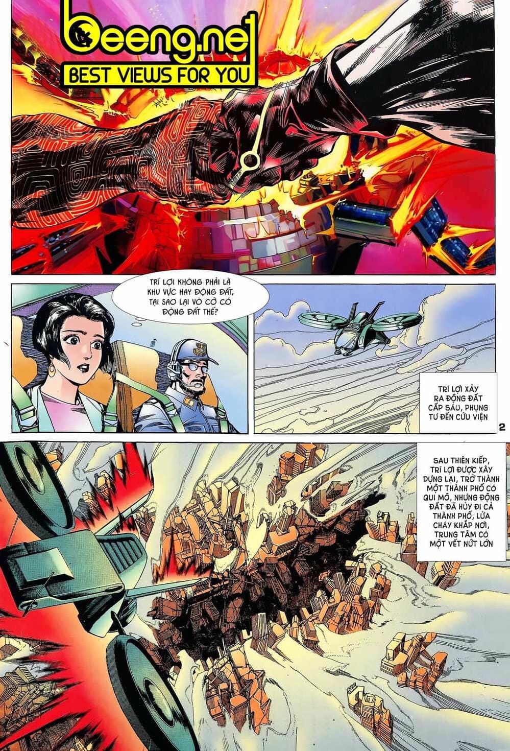 Truyện Tranh Long Hổ 5 Thế trang 8