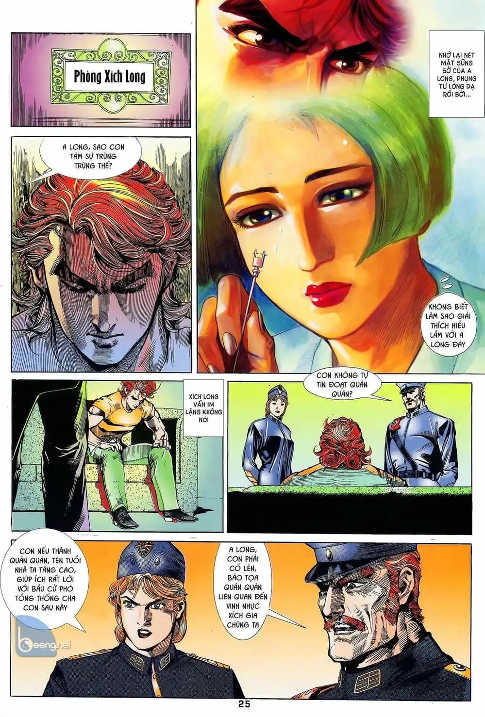 Truyện Tranh Long Hổ 5 Thế trang 8