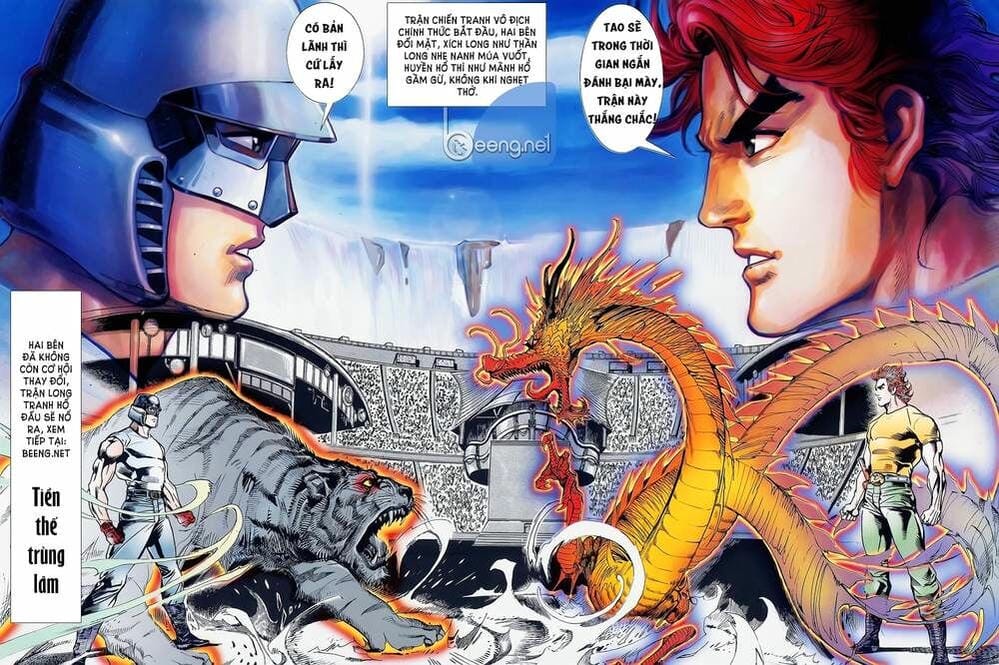 Truyện Tranh Long Hổ 5 Thế trang 8
