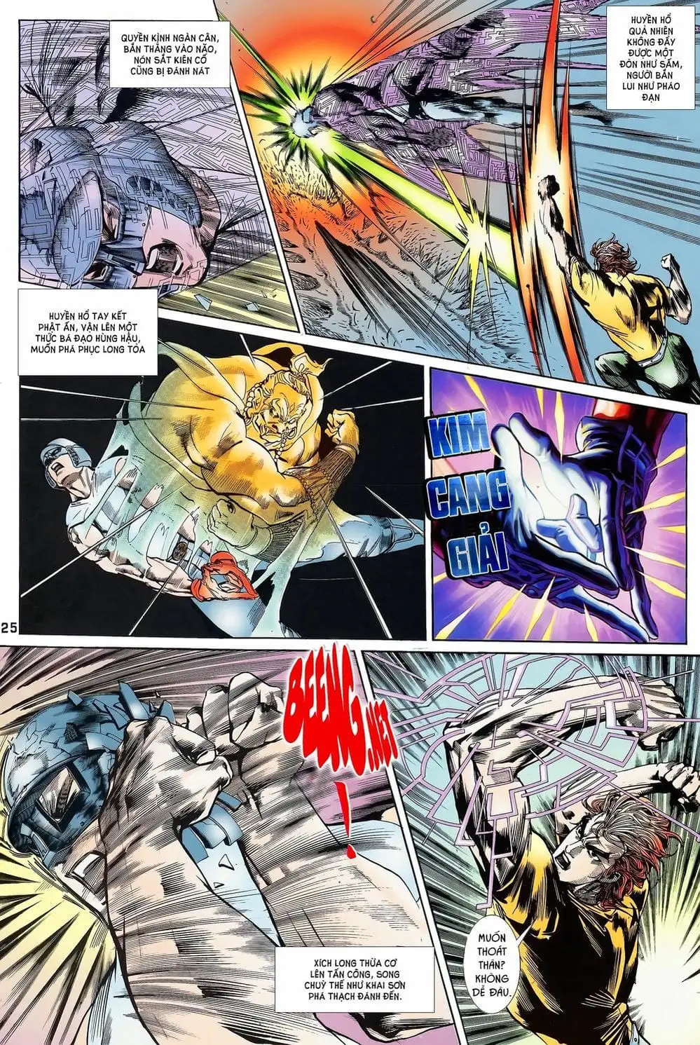 Truyện Tranh Long Hổ 5 Thế trang 8