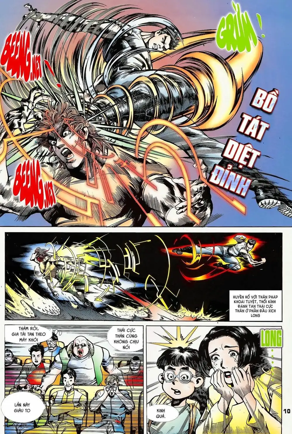 Truyện Tranh Long Hổ 5 Thế trang 8