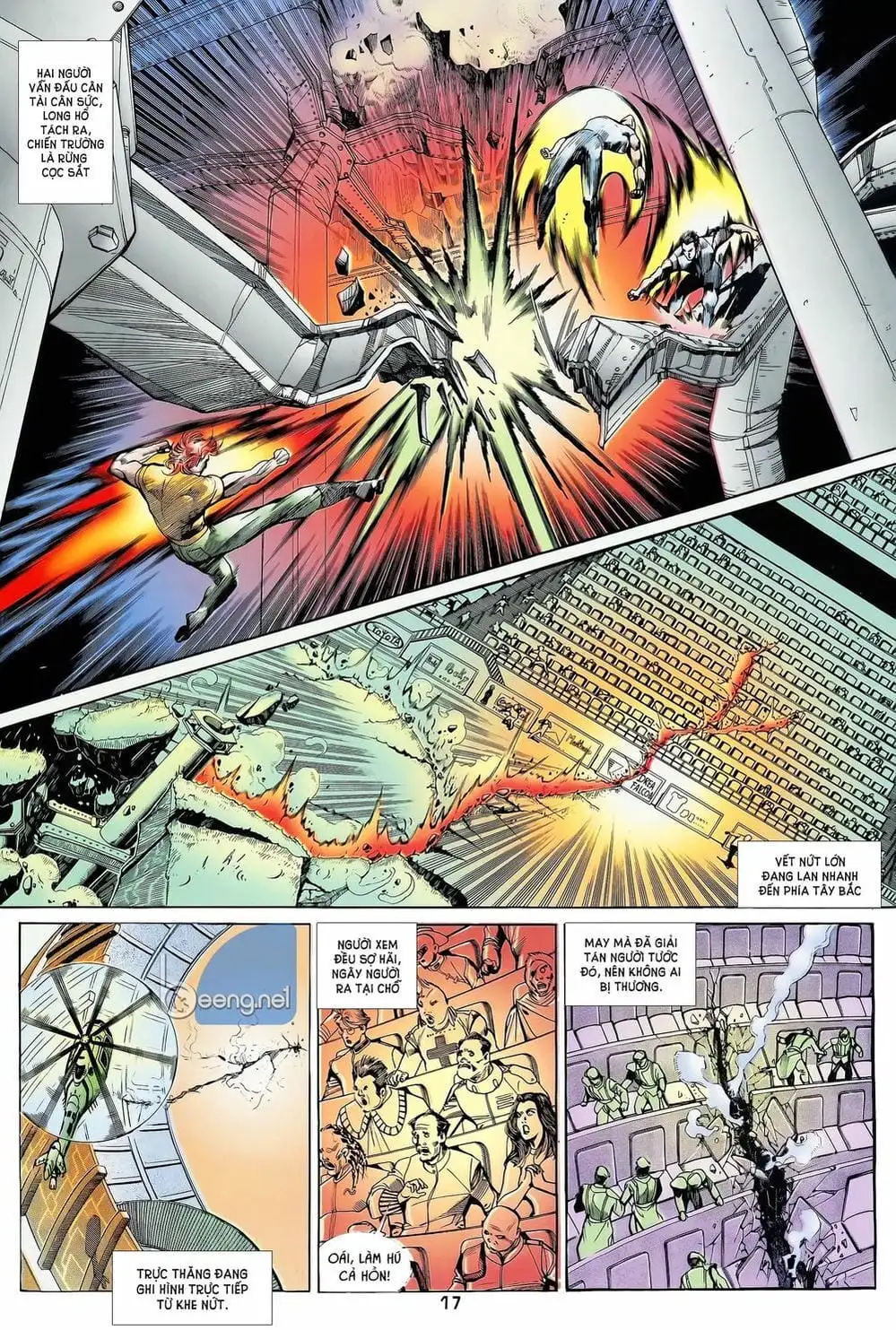 Truyện Tranh Long Hổ 5 Thế trang 8