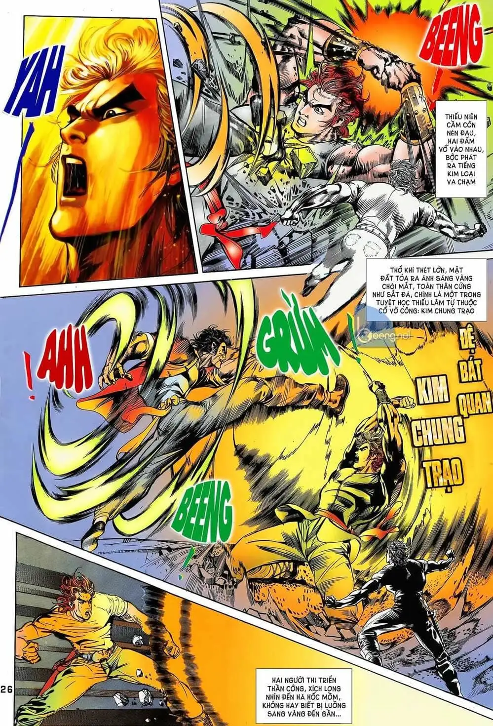 Truyện Tranh Long Hổ 5 Thế trang 8