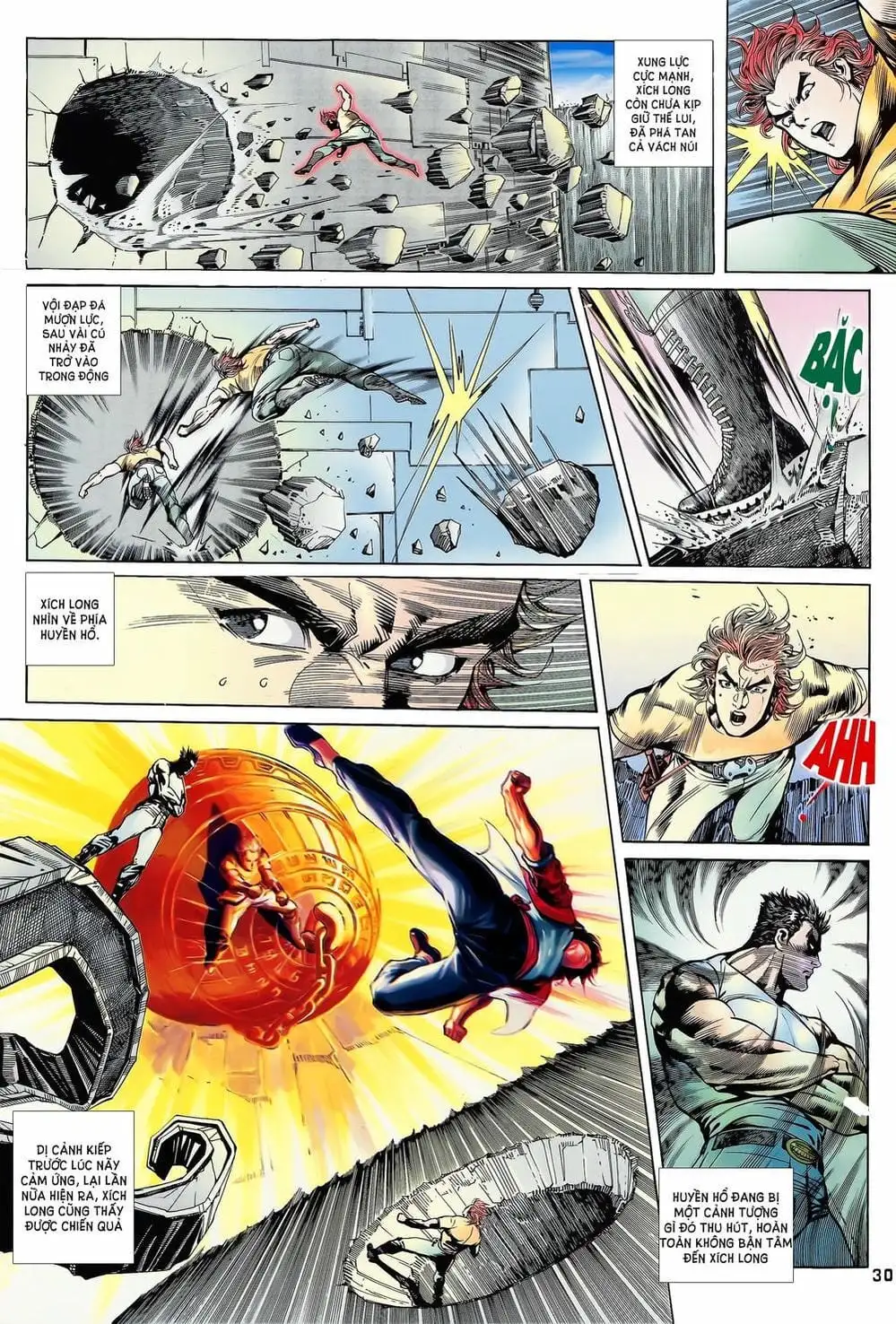 Truyện Tranh Long Hổ 5 Thế trang 8