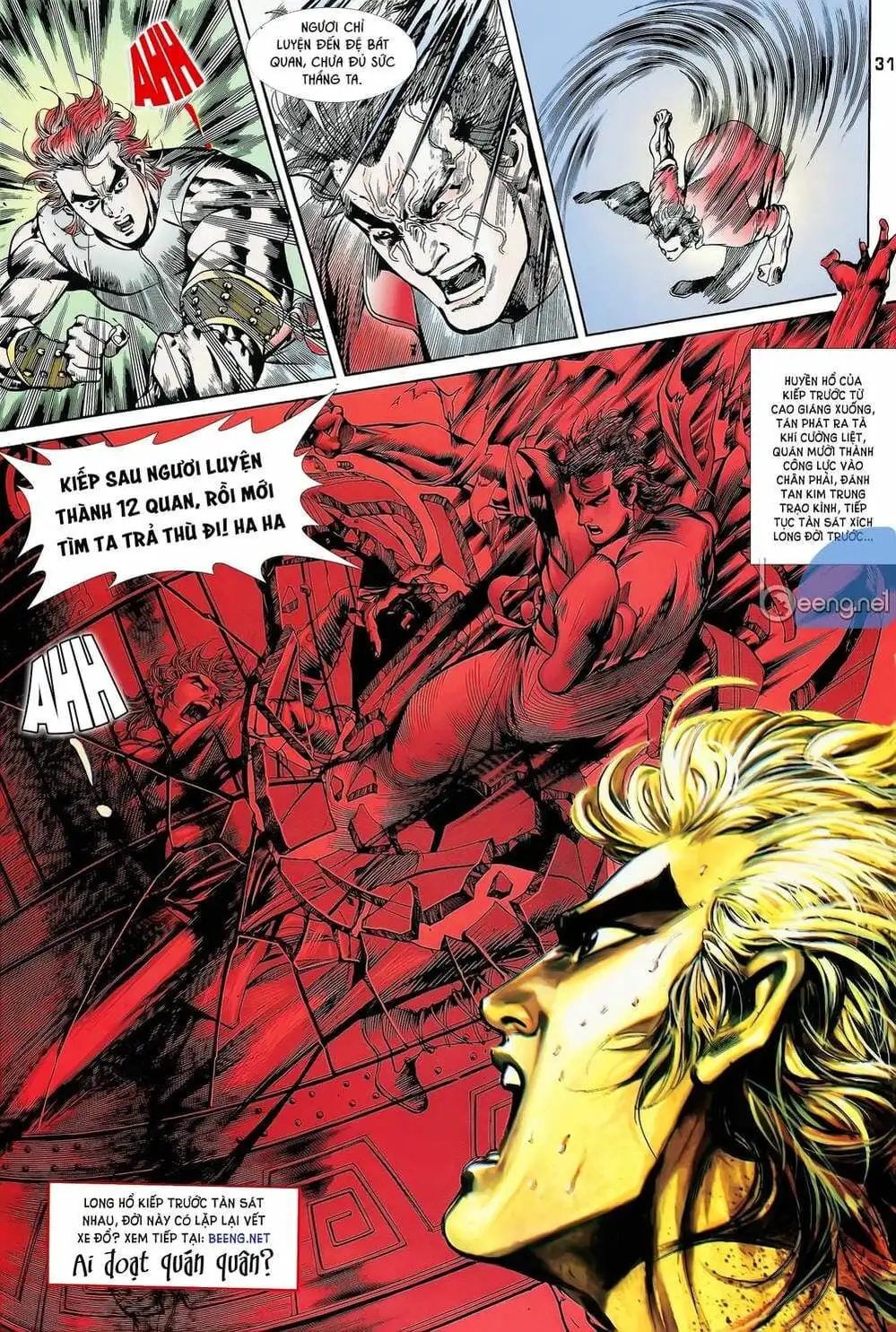 Truyện Tranh Long Hổ 5 Thế trang 8