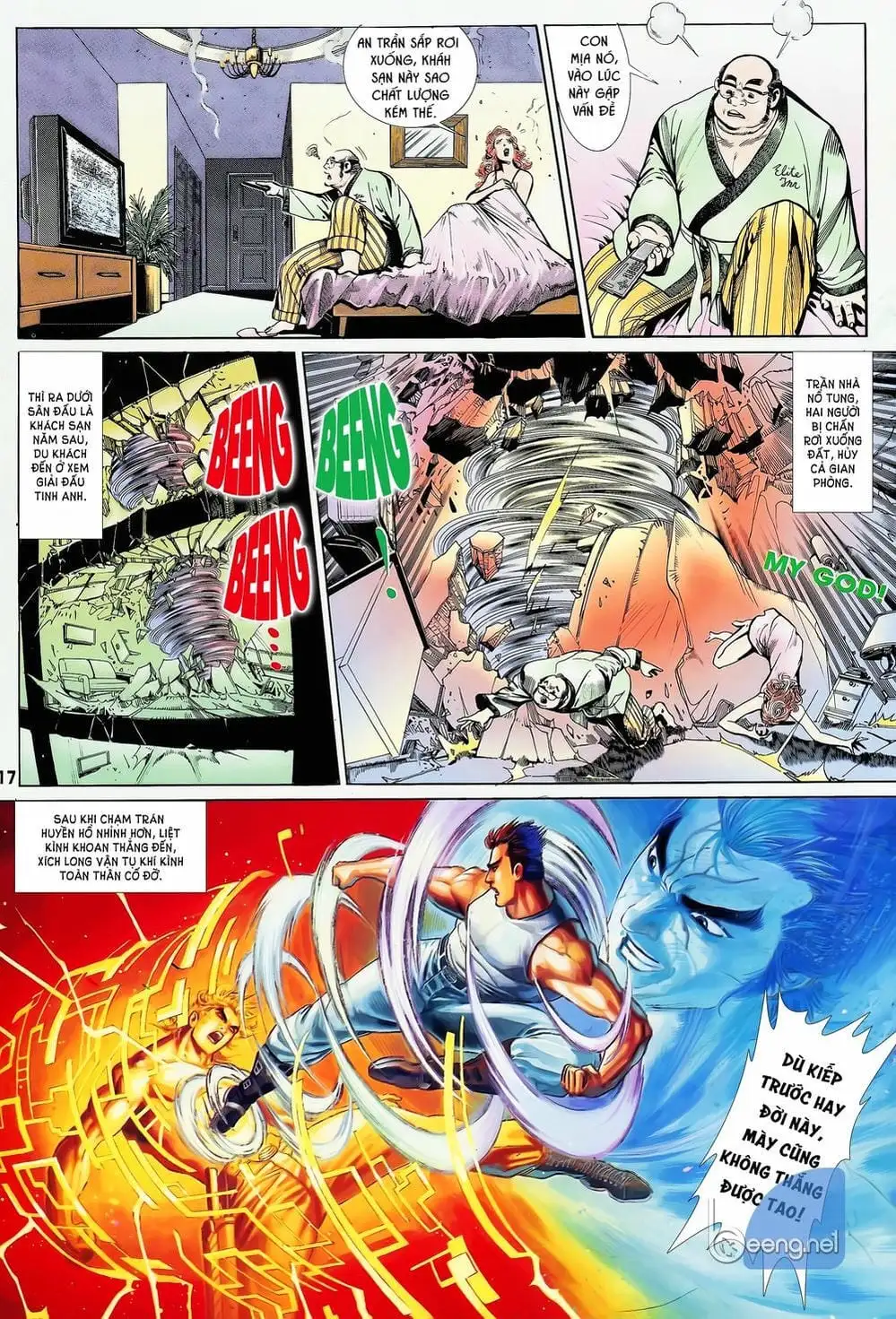 Truyện Tranh Long Hổ 5 Thế trang 8