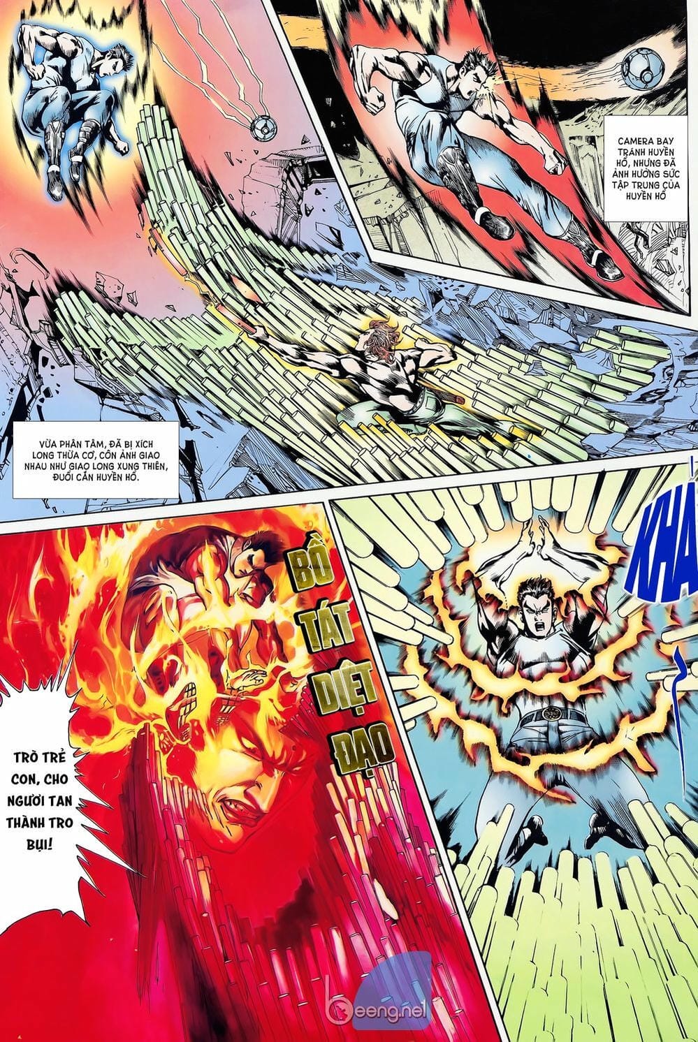 Truyện Tranh Long Hổ 5 Thế trang 8