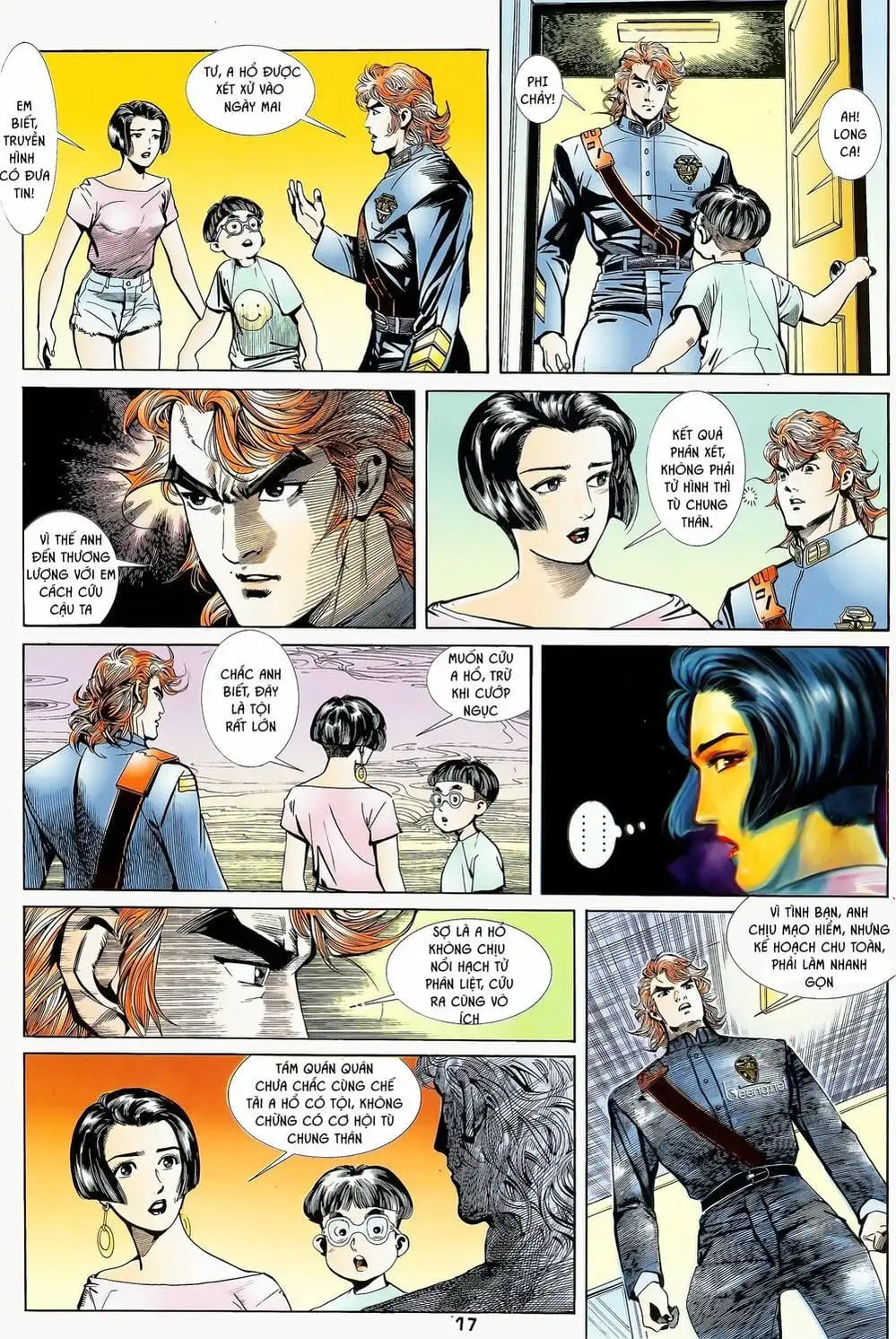 Truyện Tranh Long Hổ 5 Thế trang 8