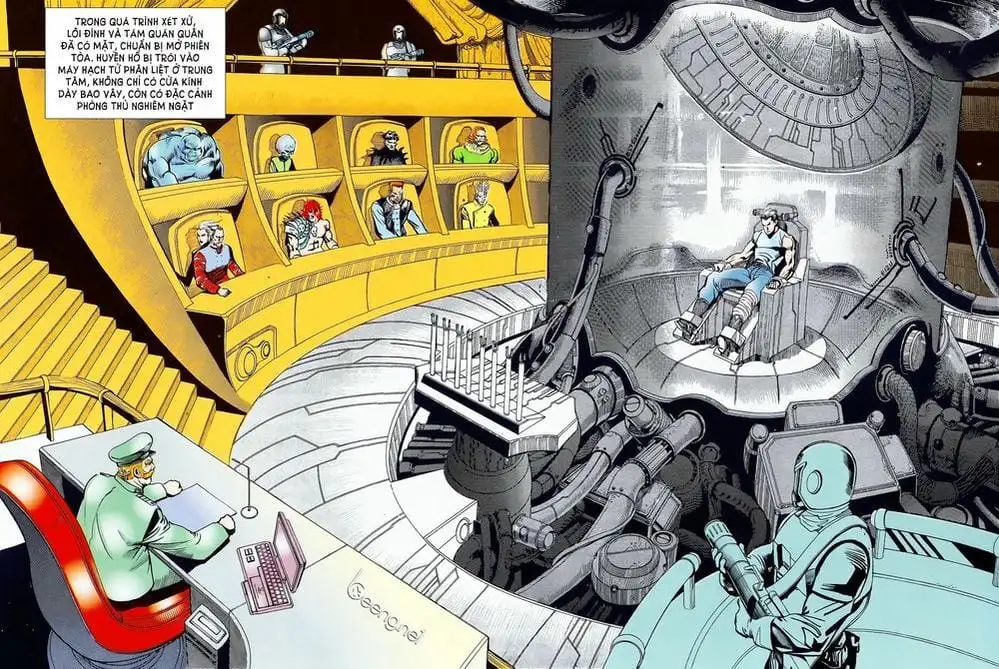 Truyện Tranh Long Hổ 5 Thế trang 8