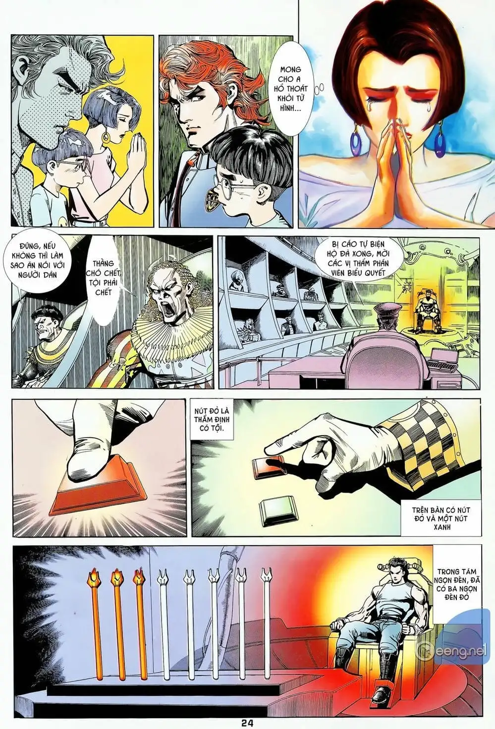 Truyện Tranh Long Hổ 5 Thế trang 8