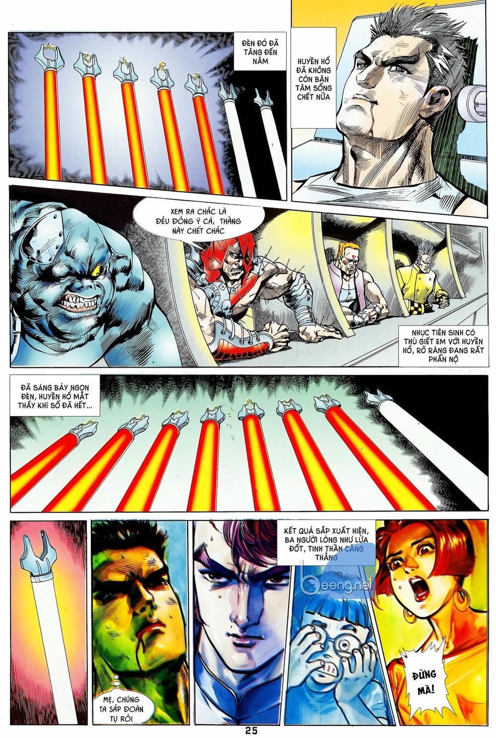 Truyện Tranh Long Hổ 5 Thế trang 8