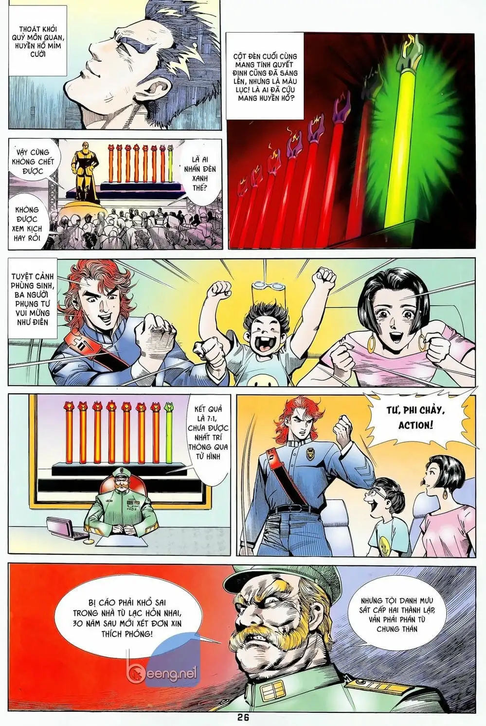 Truyện Tranh Long Hổ 5 Thế trang 8