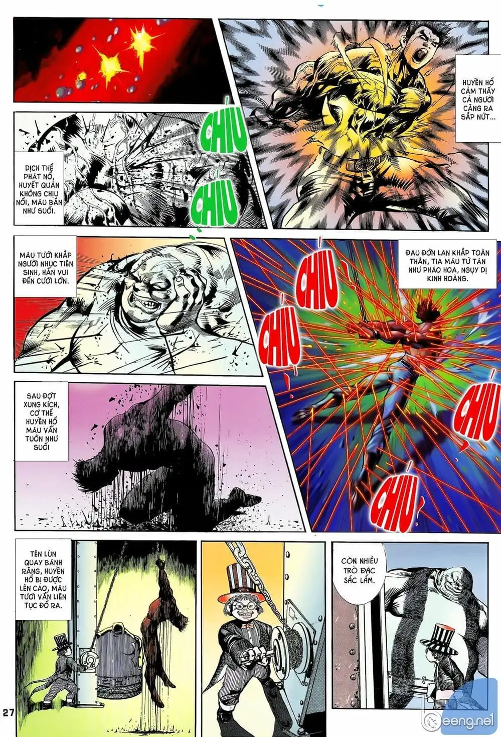 Truyện Tranh Long Hổ 5 Thế trang 8