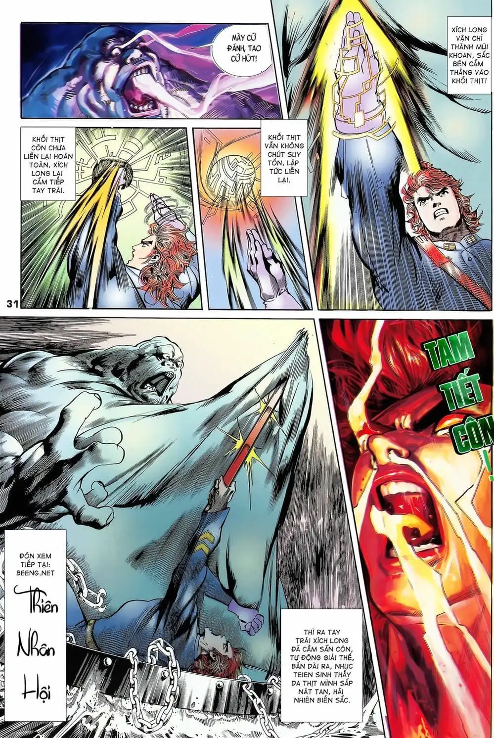 Truyện Tranh Long Hổ 5 Thế trang 8