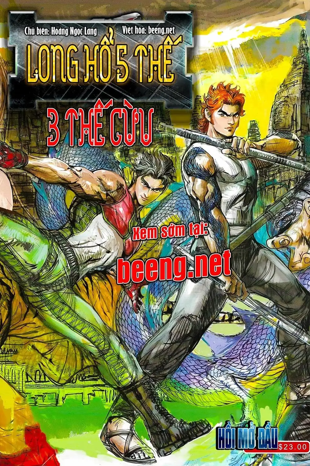 Truyện Tranh Long Hổ 5 Thế trang 8