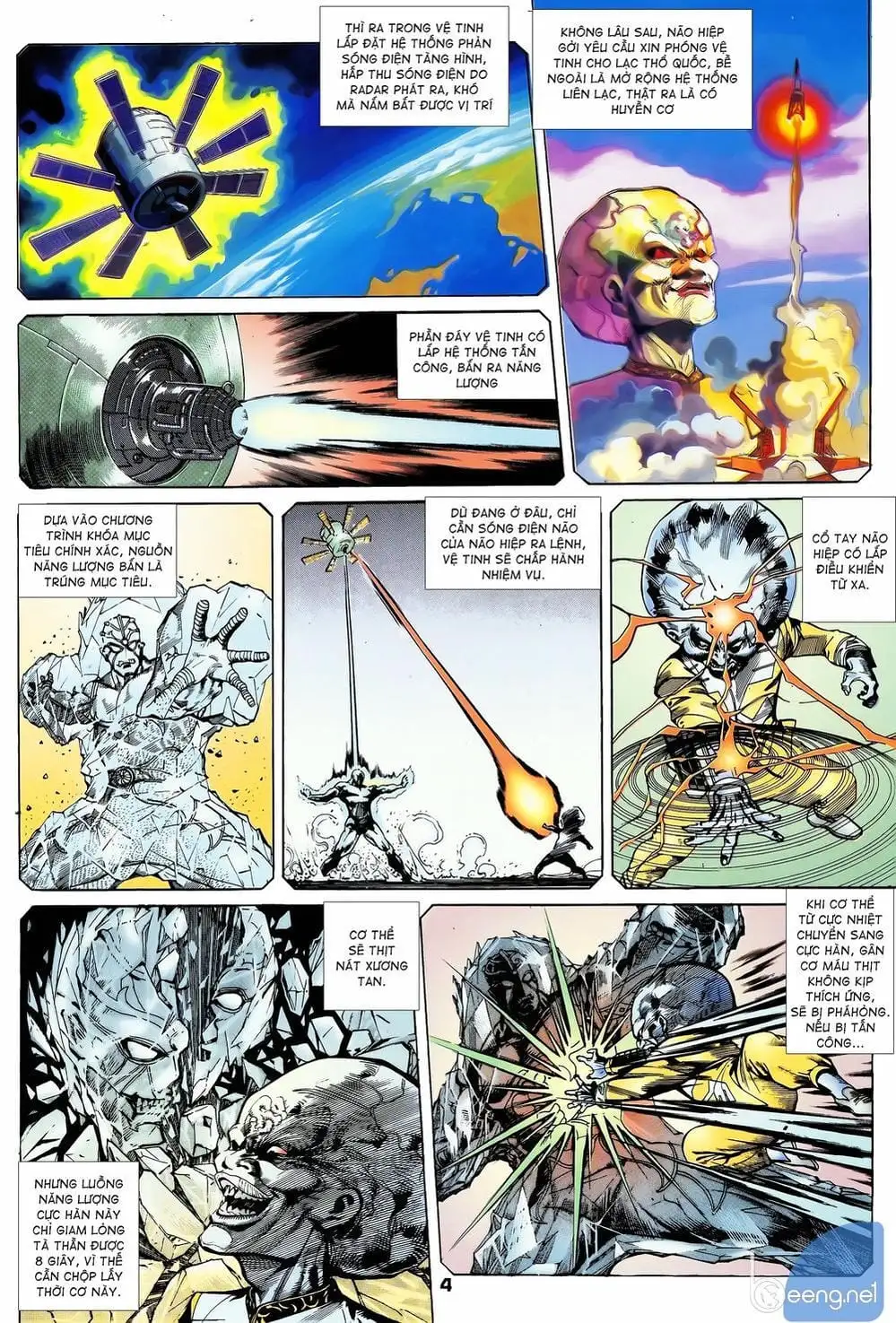 Truyện Tranh Long Hổ 5 Thế trang 8