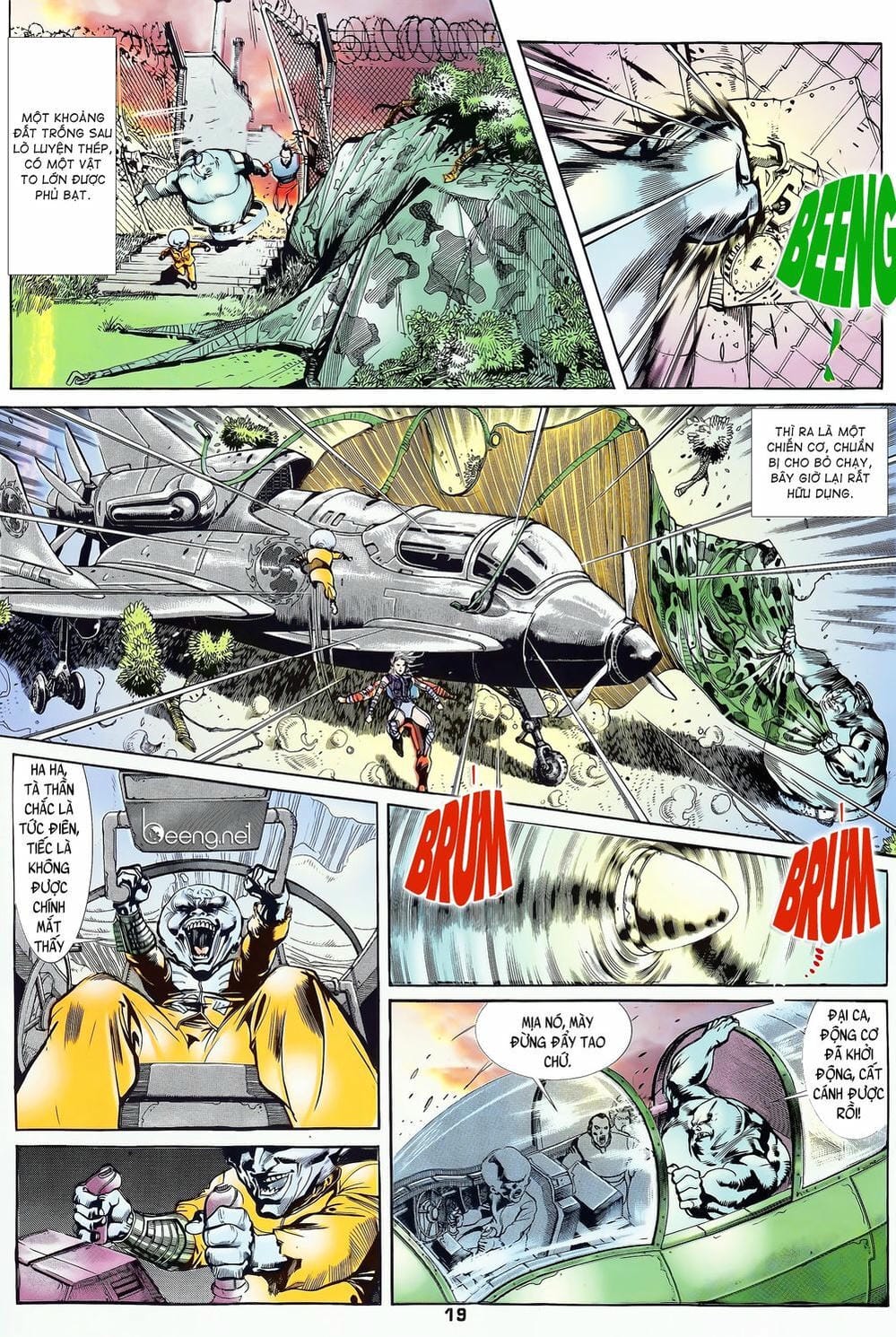 Truyện Tranh Long Hổ 5 Thế trang 8