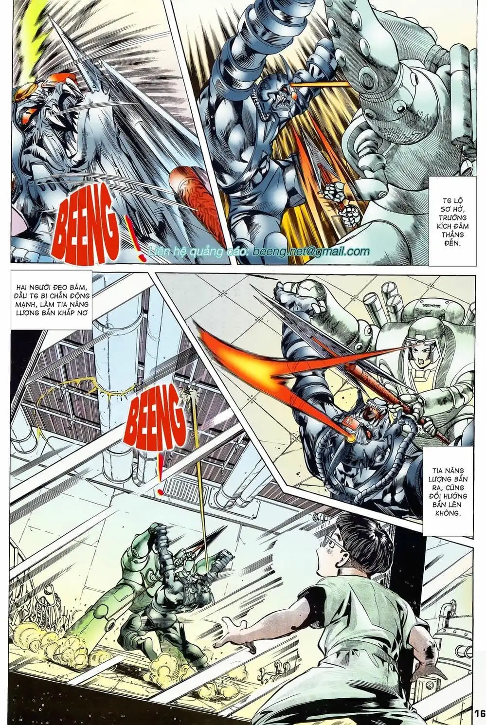 Truyện Tranh Long Hổ 5 Thế trang 8