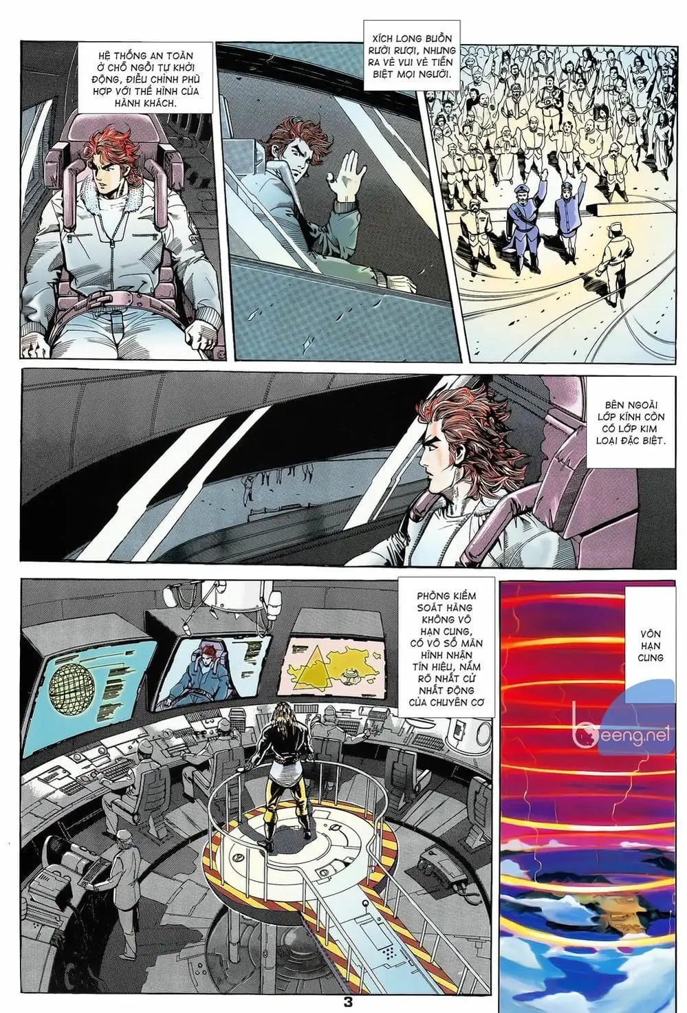 Truyện Tranh Long Hổ 5 Thế trang 8