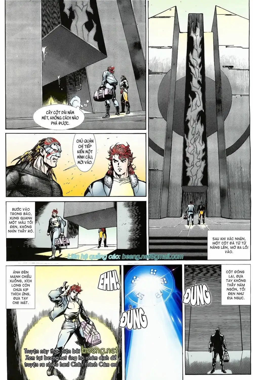 Truyện Tranh Long Hổ 5 Thế trang 8