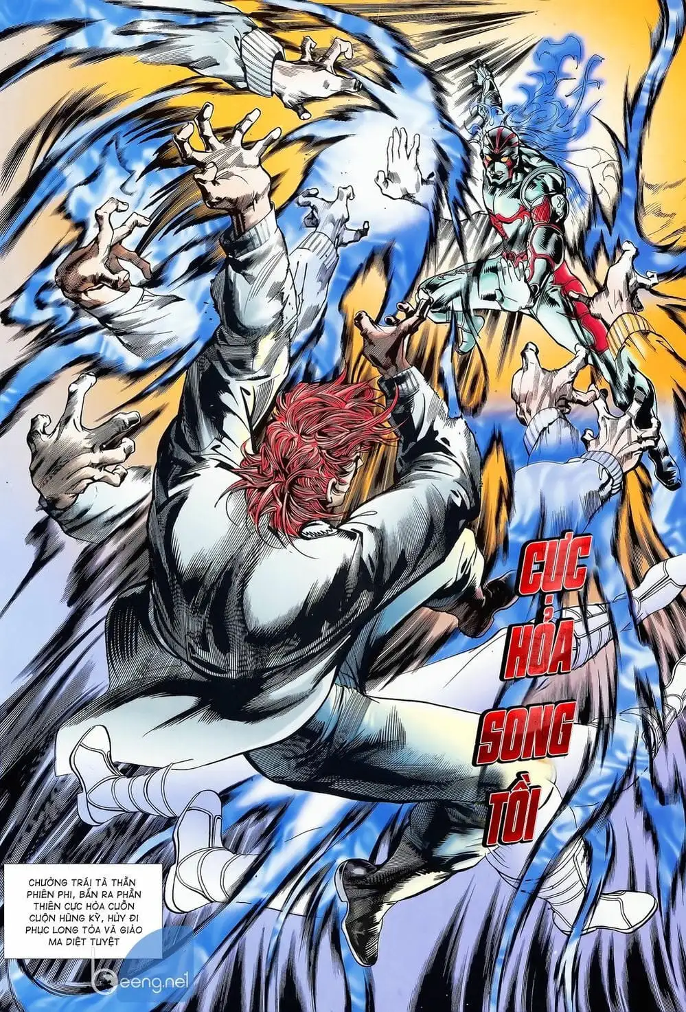 Truyện Tranh Long Hổ 5 Thế trang 8