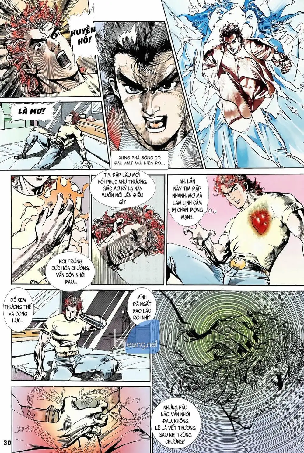 Truyện Tranh Long Hổ 5 Thế trang 8