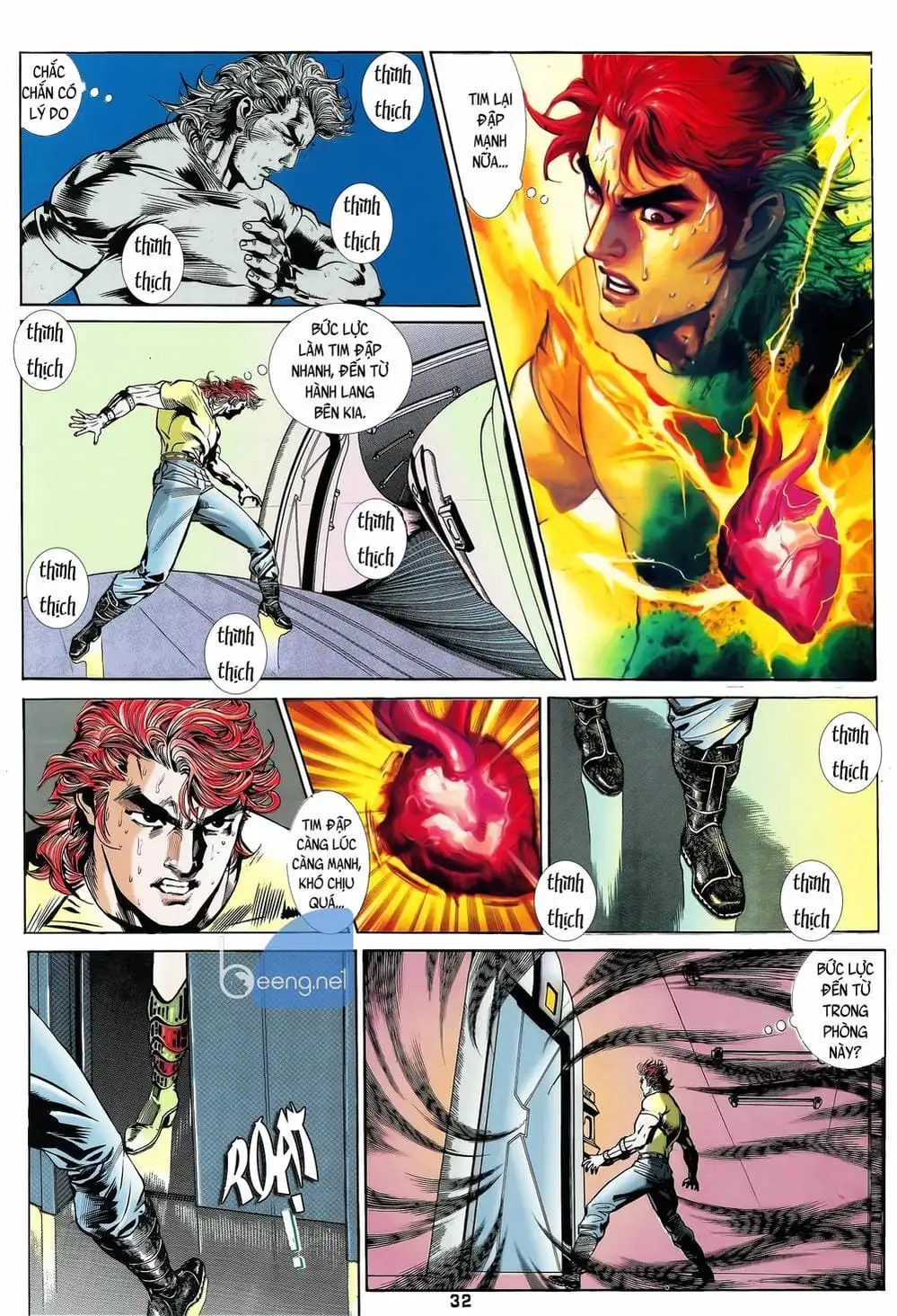 Truyện Tranh Long Hổ 5 Thế trang 8