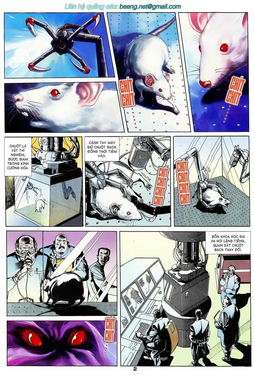 Truyện Tranh Long Hổ 5 Thế trang 8