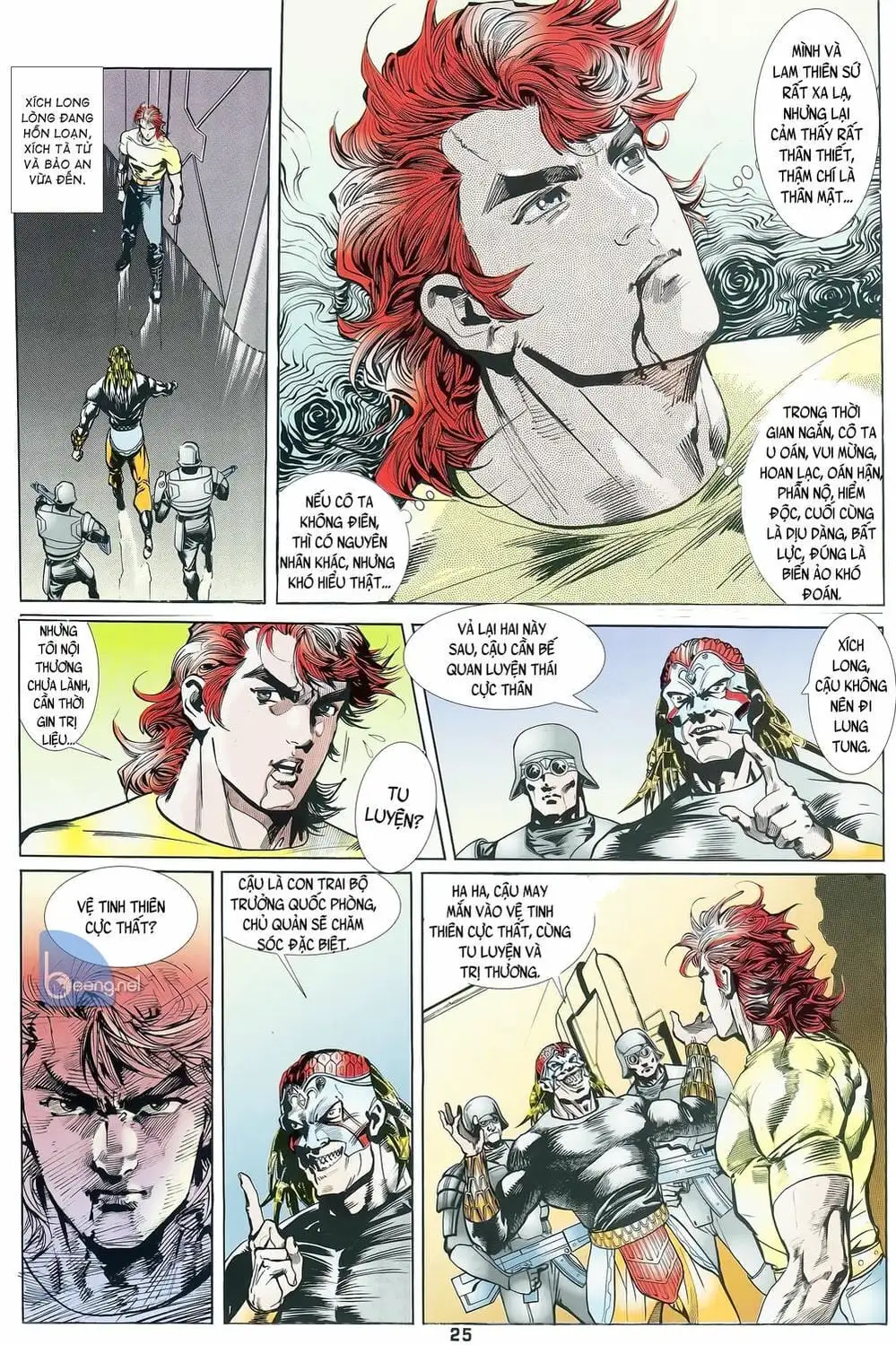Truyện Tranh Long Hổ 5 Thế trang 8