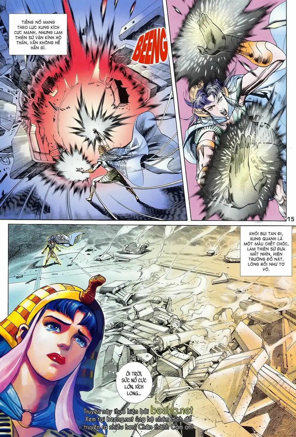 Truyện Tranh Long Hổ 5 Thế trang 8