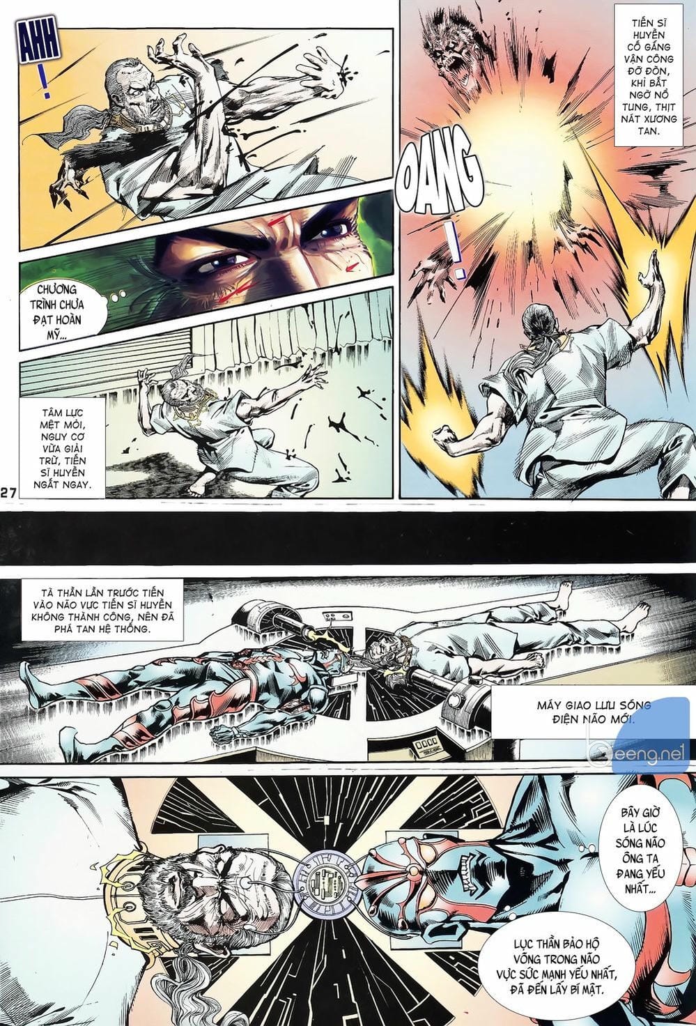 Truyện Tranh Long Hổ 5 Thế trang 8