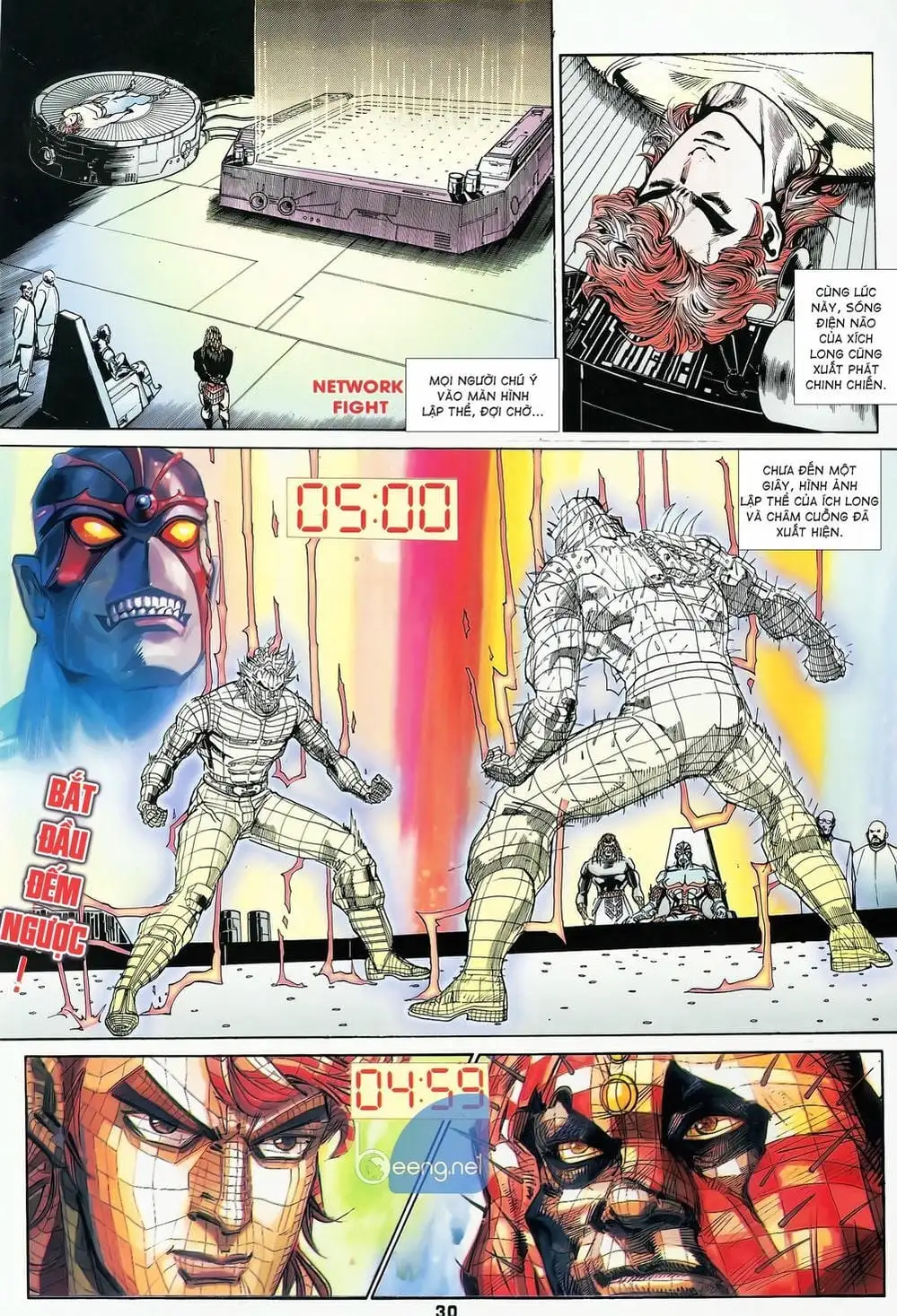 Truyện Tranh Long Hổ 5 Thế trang 8